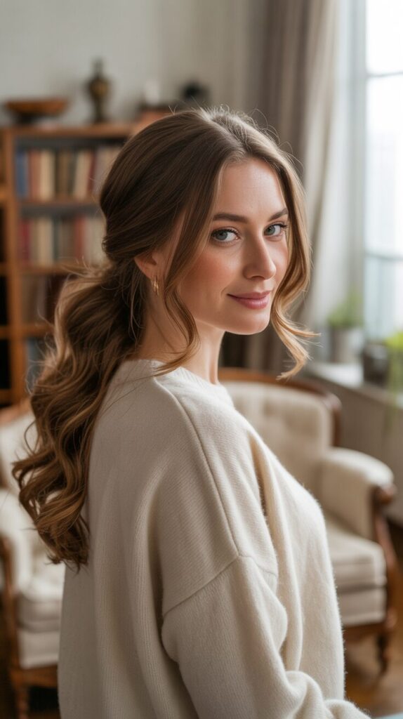 a photograph showcasing a woman with lon x7AwD1ikSU6d1jOGCngO5w L jk2AZ3T3Ga 3tTXvMhXQ